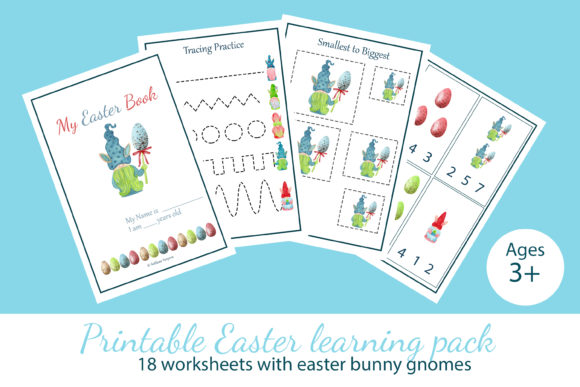 Easter Preschool Pack: Engaging Easter Worksheets