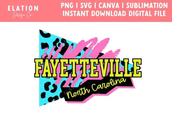 Fayetteville North Carolina Retro 80s: A Bold Throwback for Modern Projects