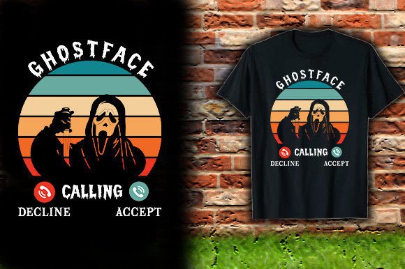 GHOSTFACE-CALLING-DECLINE-ACCEPT-T-SHIRT: A Designer's Take on This Bold Statement Piece