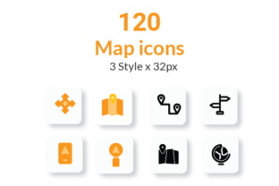 Map Icons: The Essential Icon Set for Modern Digital Projects