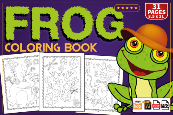 The Creative Appeal of Frog Coloring Book for All Ages