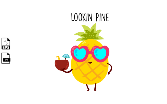 The Playful Power of the Funny Cute Pineapple Kawaii Vector