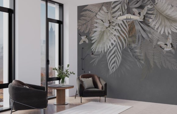 Wallpaper Mockup Lounge Room Wall Mockup